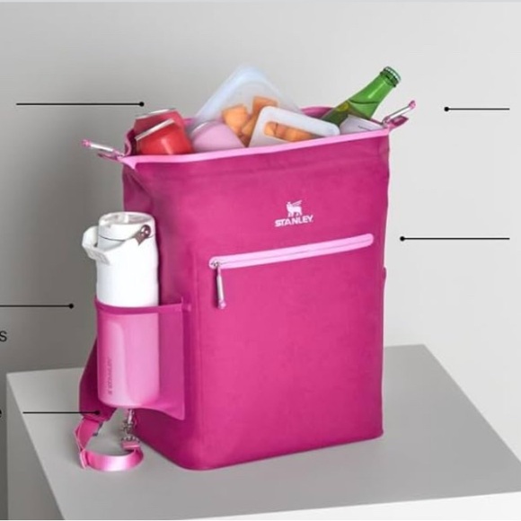 Stanley 15qt All Day Madeleine Midi Backpack Cooler black - Picture 4 of 6